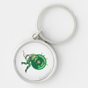 Llavero Flecha verde con destino 2