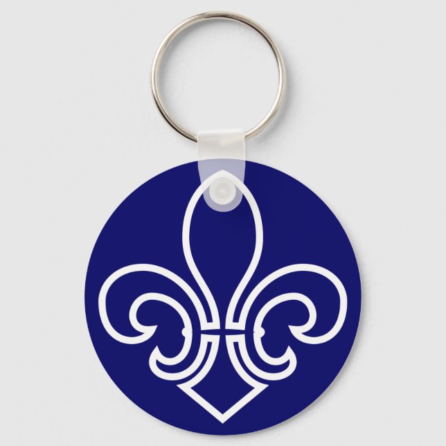 Llavero Fleur de Lis (Anverso)