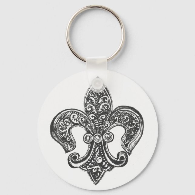Llavero Fleur de Lis (Anverso)