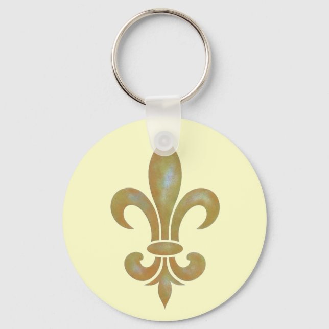 Llavero Fleur De Lis Keychain (Anverso)