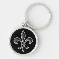 Fleur De Lis Keychain