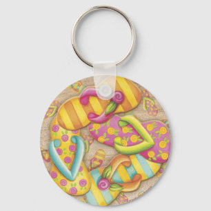 LLAVERO FLIP FLOP KEYCHAIN