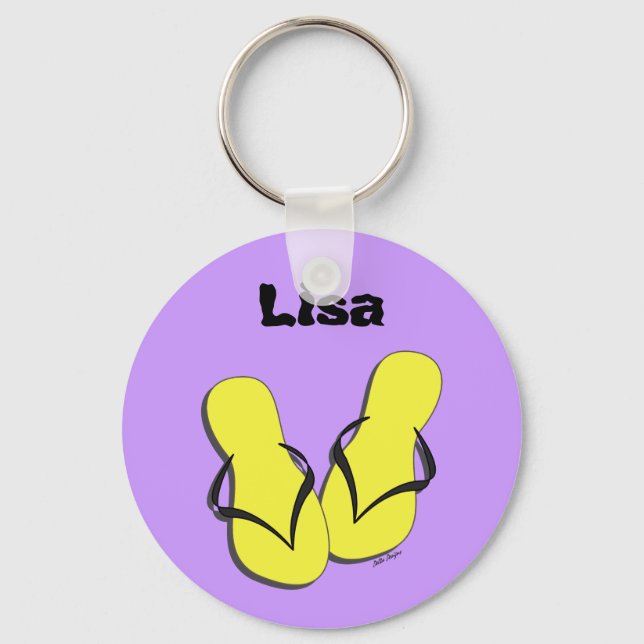 Llavero Flip Flop Parade Keychain (Anverso)