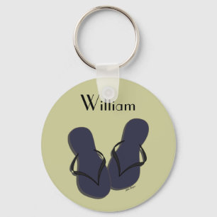 Llavero Flip Flop Parade Keychain
