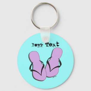 Llavero Flip Flop Parade Keychain