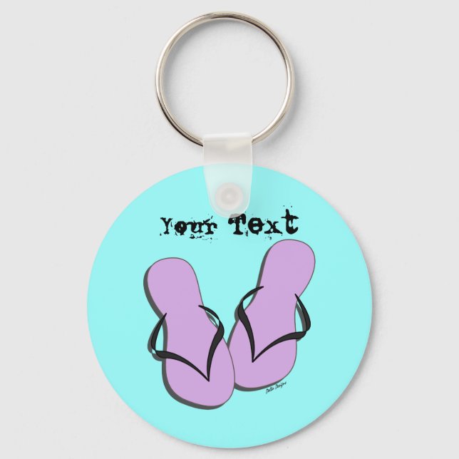 Llavero Flip Flop Parade Keychain (Anverso)