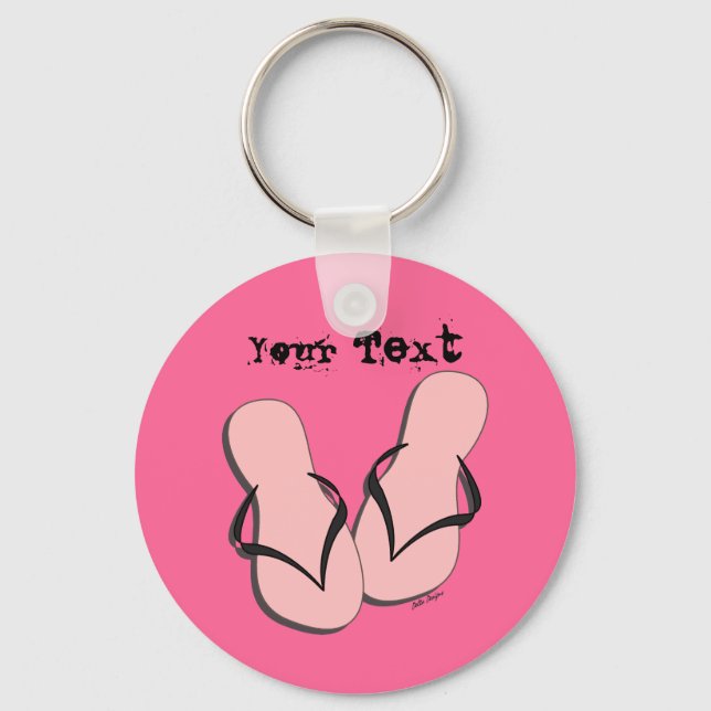 Llavero Flip Flop Parade Keychain (Anverso)
