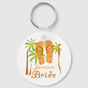 Llavero Flip Flops Jamaica Bride