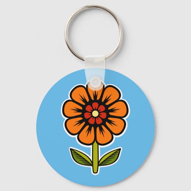 Llavero Flor (Anverso)