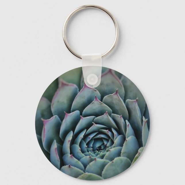Llavero Flor Agave Artichoke, naturaleza, cadena de claves (Anverso)