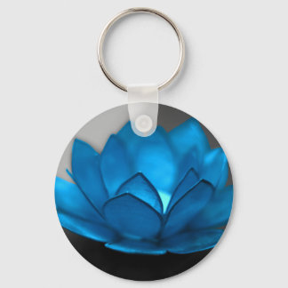 Llavero Flor azul Lotus