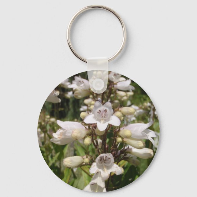 Llavero Flor Blanca (Anverso)