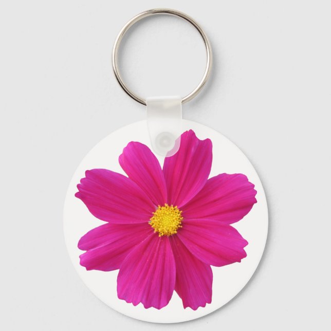 Llavero flor cosmos (Anverso)