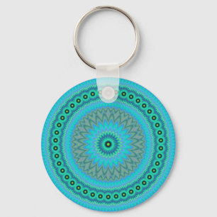 Llavero Flor de Boho