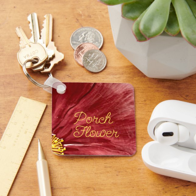 Llavero Flor de cerdo / Original / (Escritorio )