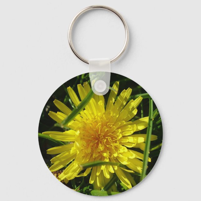 Llavero flor de diente de león (Anverso)