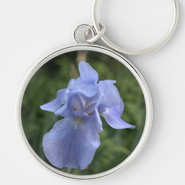 Llavero Flor de Iris Violeta (Frente)