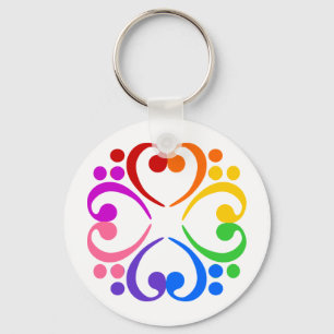 Llavero Flor de limpieza de vasos