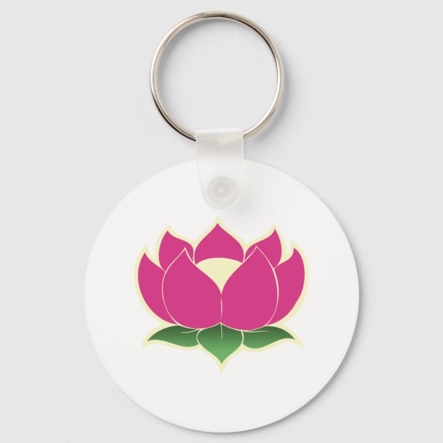 Llavero Flor de Lotus (Anverso)
