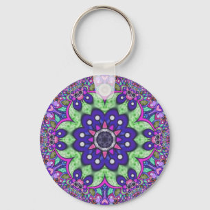 Llavero Flor de Mandala