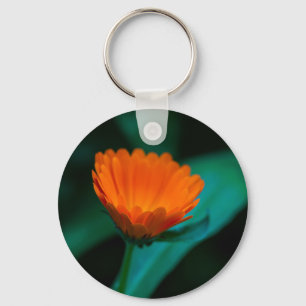 Llavero Flor de margarita naranja