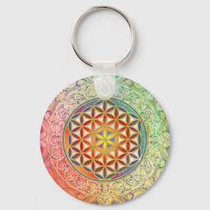 Llavero Flor de vida - Ornamento I