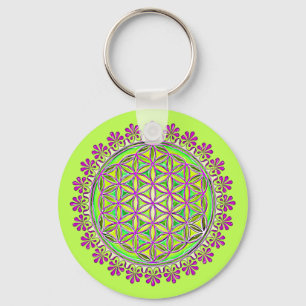 Llavero Flor De Vida - Ornamentos De Florencia Vintage 2