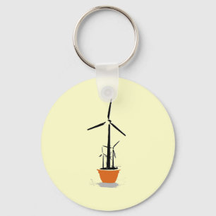 Llavero Flor de viento