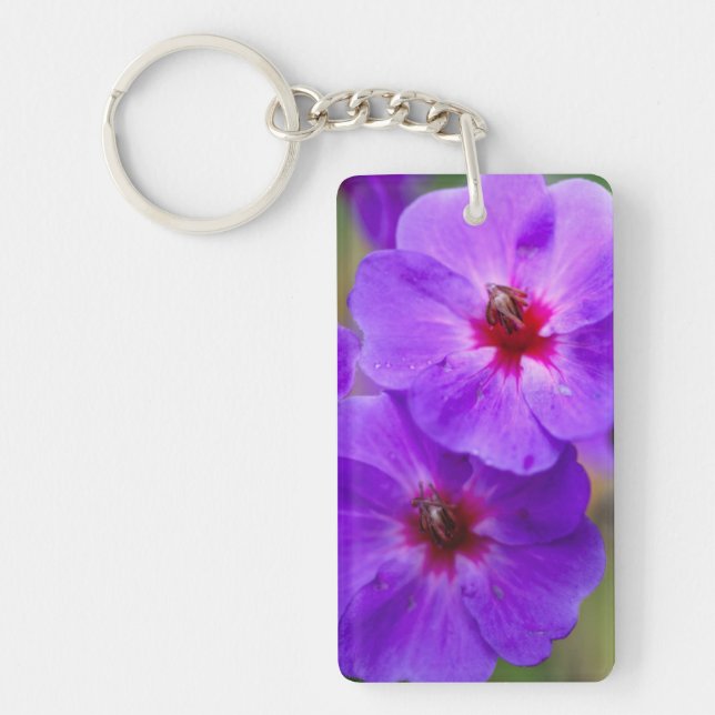 Llavero Flor morada (Frente)