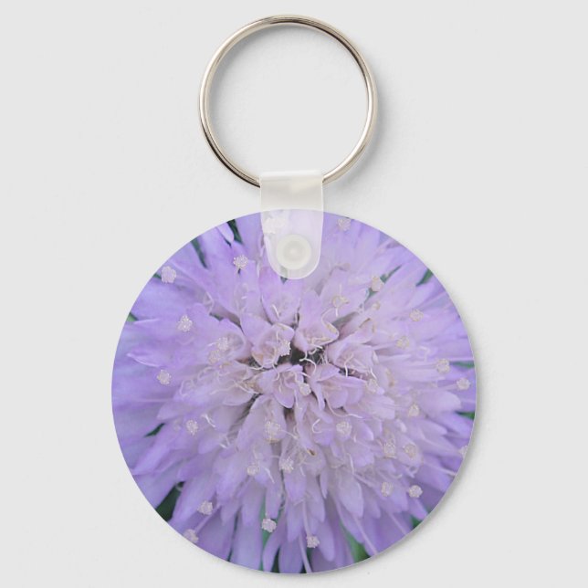 Llavero Flor morada (Anverso)
