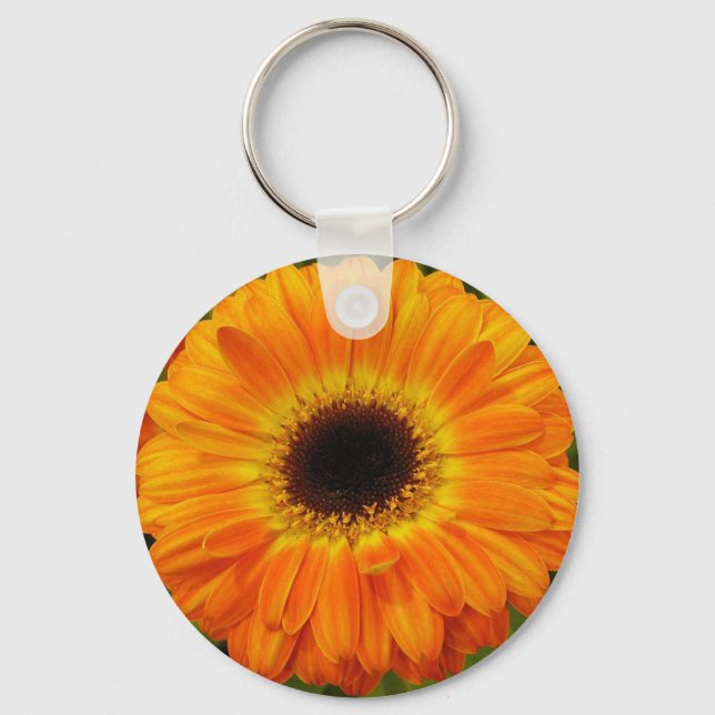 Llavero Flor naranja (Anverso)
