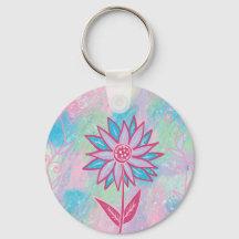 Flor Pastel dibujada a mano