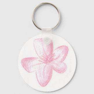 Llavero Flor rosa