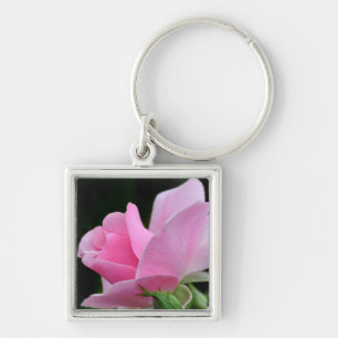 Llavero Flor rosa rosa