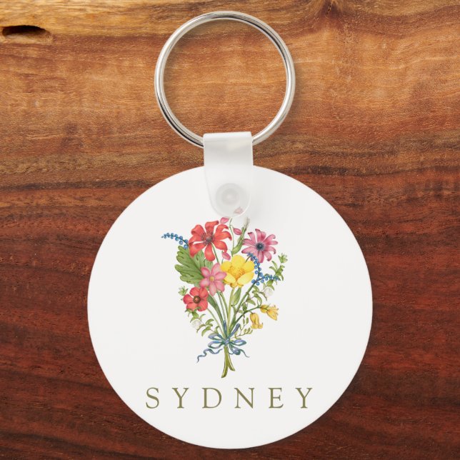 Llavero Flor silvestre (Anverso)