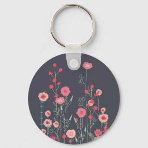 Llavero Flor silvestre moderna