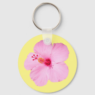 Llavero Flor tropical Hibiscus rosa