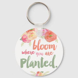 Llavero Floración donde le plantan