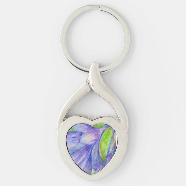 Llavero floral (Anverso)