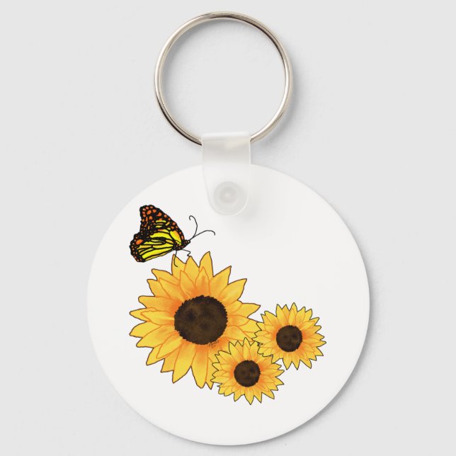 Llavero Floral (Anverso)