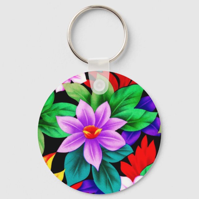 Llavero Floral2 (Anverso)