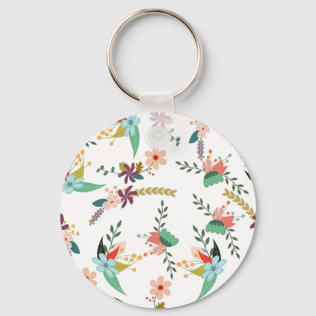 Llavero Floral 10 (Anverso)