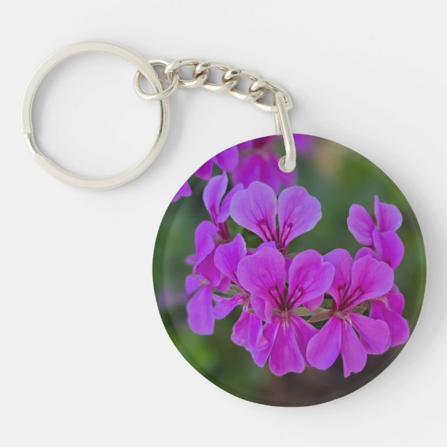 Llavero Floral 2 sided acrylic keychain  (Frente)