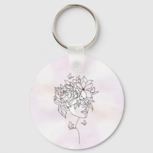Llavero Floral Bloom and Breathe