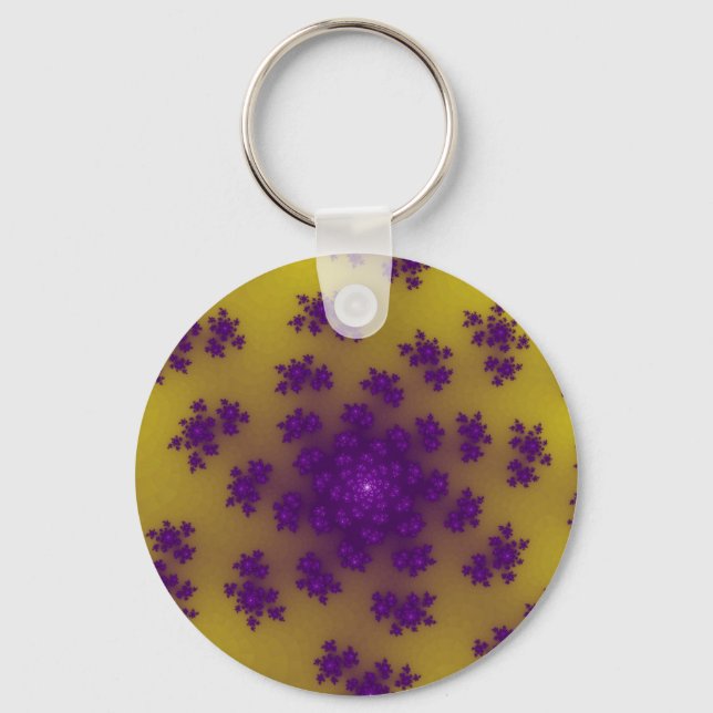 Llavero Floral de banana rociar (Anverso)