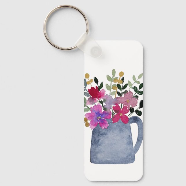 Llavero Floral Jug Keychain (Anverso)