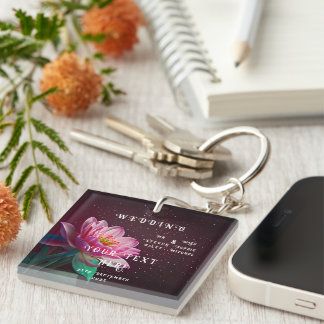 Llavero Floral Lotus Boda Suite | Starry Night Romance