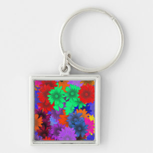 Llavero Floral multicolor
