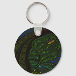 Llavero Floral Sea Monster Keychain