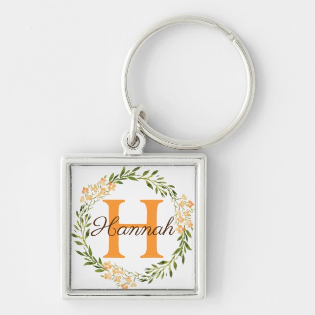Llavero Floral wreath (Frente)